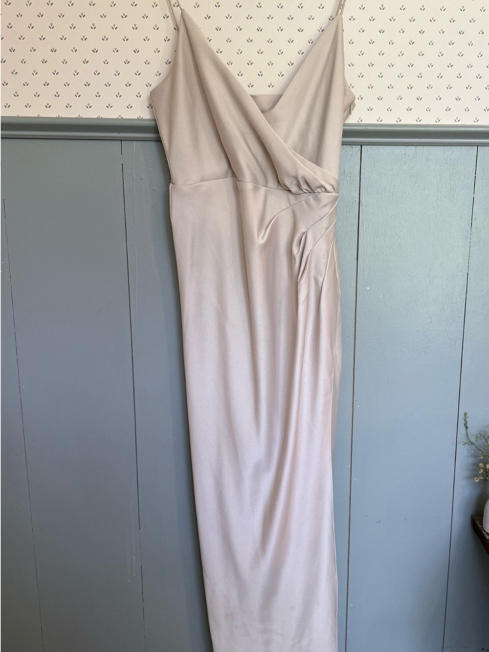 BHLDN Anthropologie Satin Charmeuse Dress - Picture 7 of 13